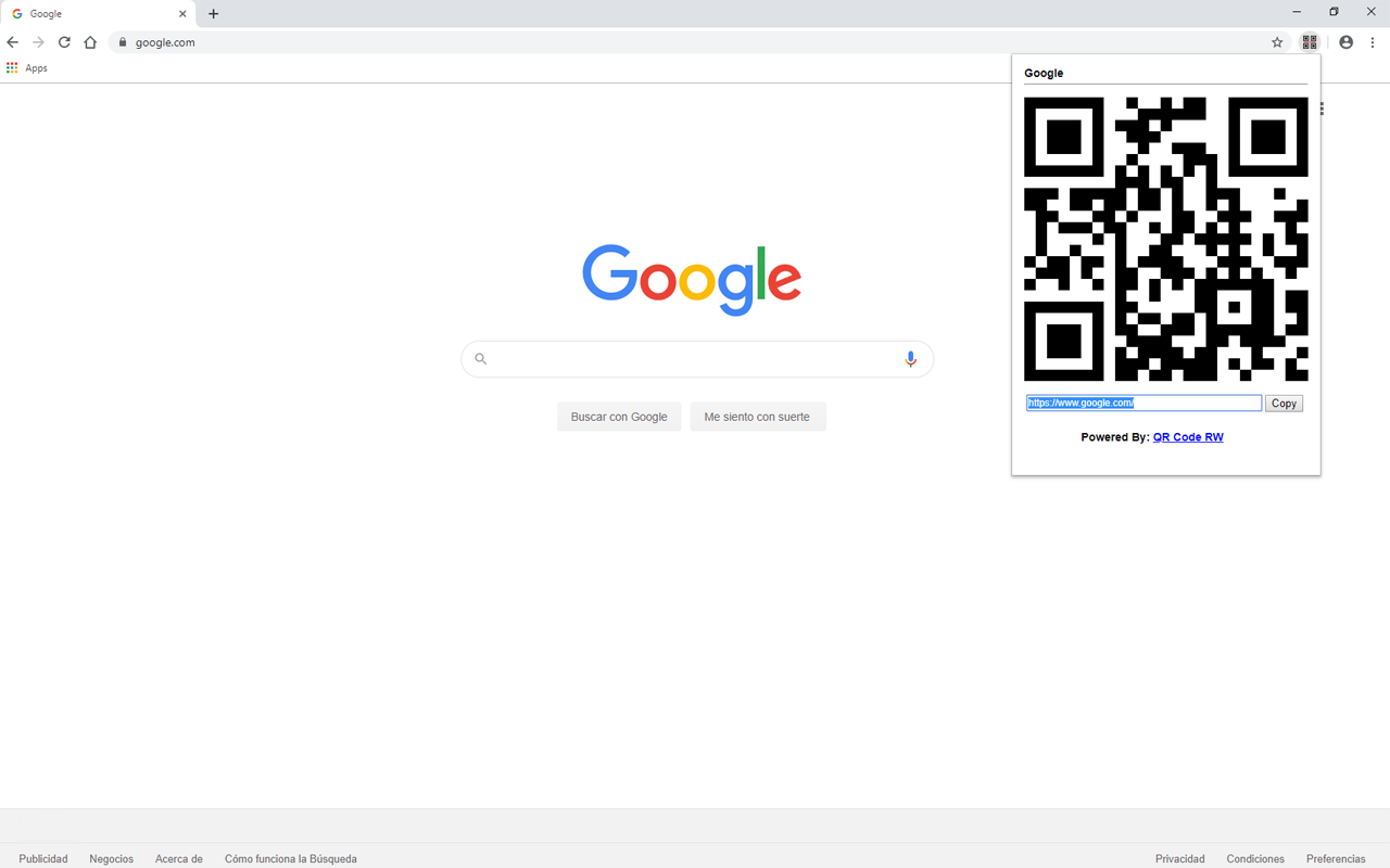 qr code rw main menu