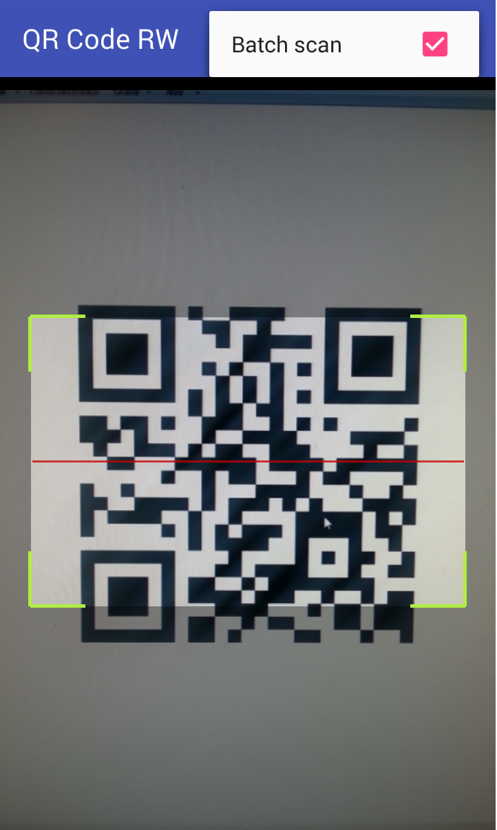 qr code rw batch scanner