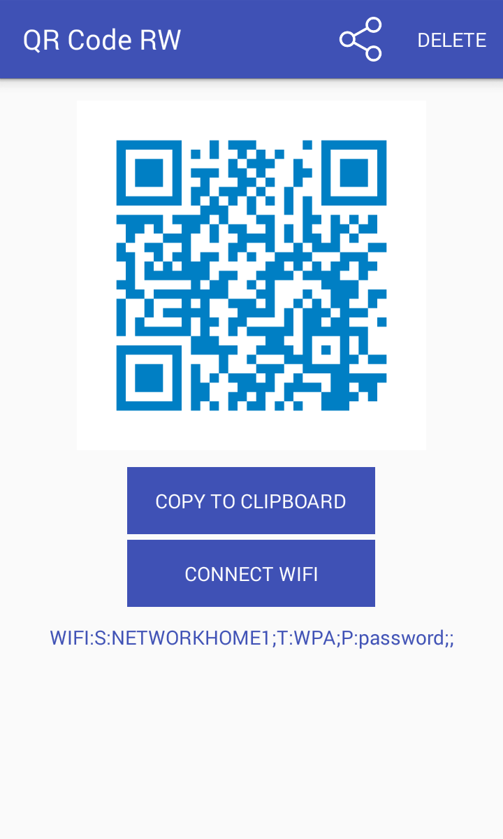 qr code rw wifi qr code